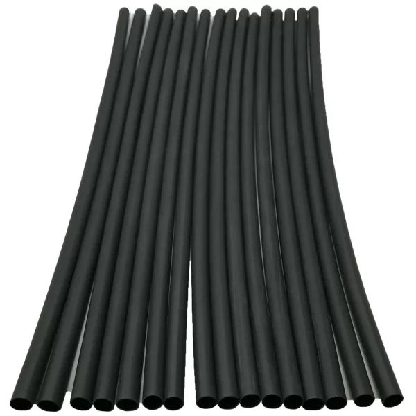 1/4" ID Heat Shrink Tubing 3:1 Ratio Dual Wall Adhesive 12" Length 16 Pack