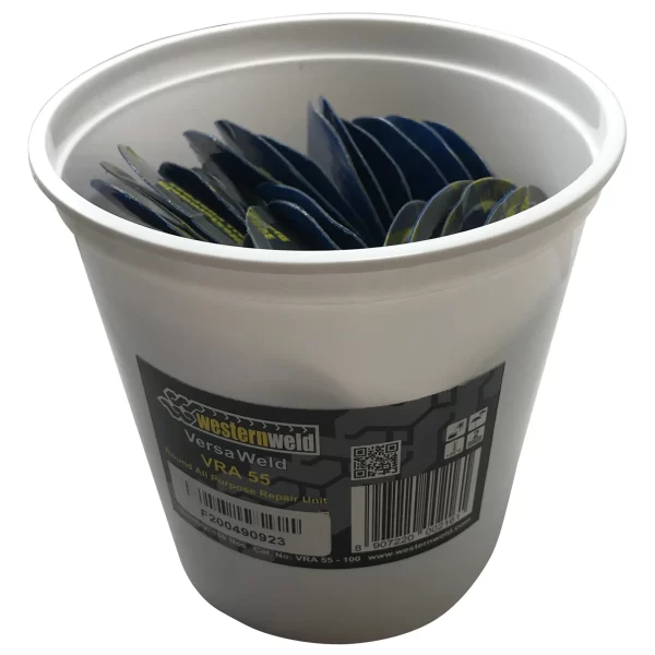 2-1/8" Medium Round Reinforced Tire Repair Patches 100 Pack Made in USA