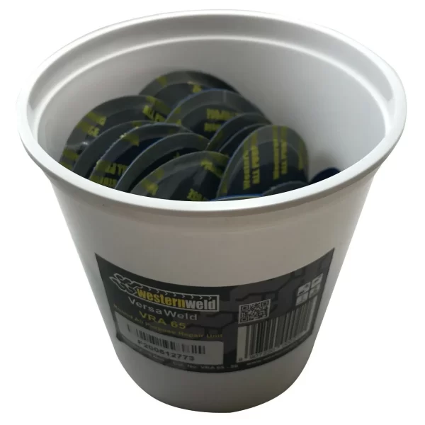 2-5/8" Large Round Reinforced Tire Repair Patch Pack of 50 Made in the USA