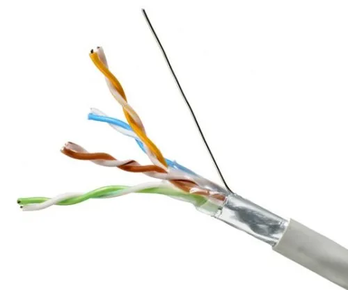 100' DataMax Horizontal Cat 5e 24 AWG 4 pair, shielded, PVC MADE IN USA